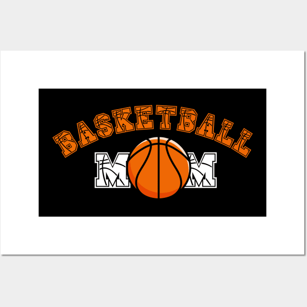 Basketball Mom Wall Art by oneduystore